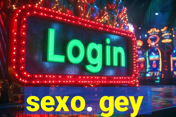 sexo. gey